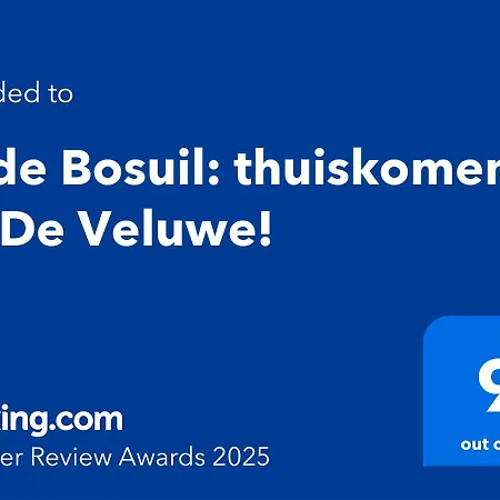 Vakantiehuis Rode Bosuil: Thuiskomen Op De Veluwe! *